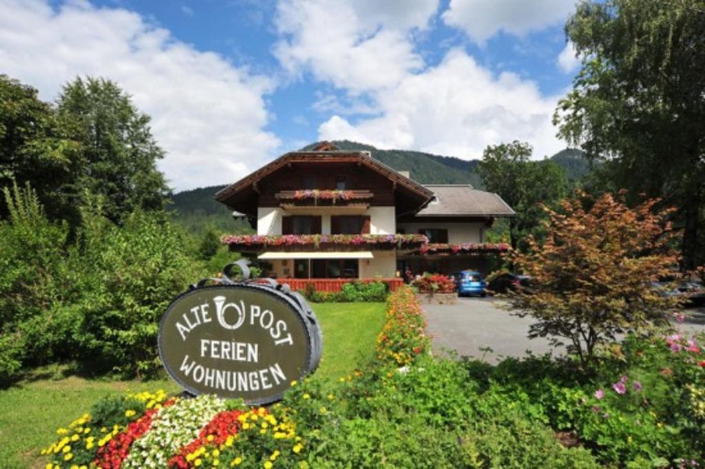 Ferienhof Alte Post, Apartments Weissbriach Ngoại thất bức ảnh